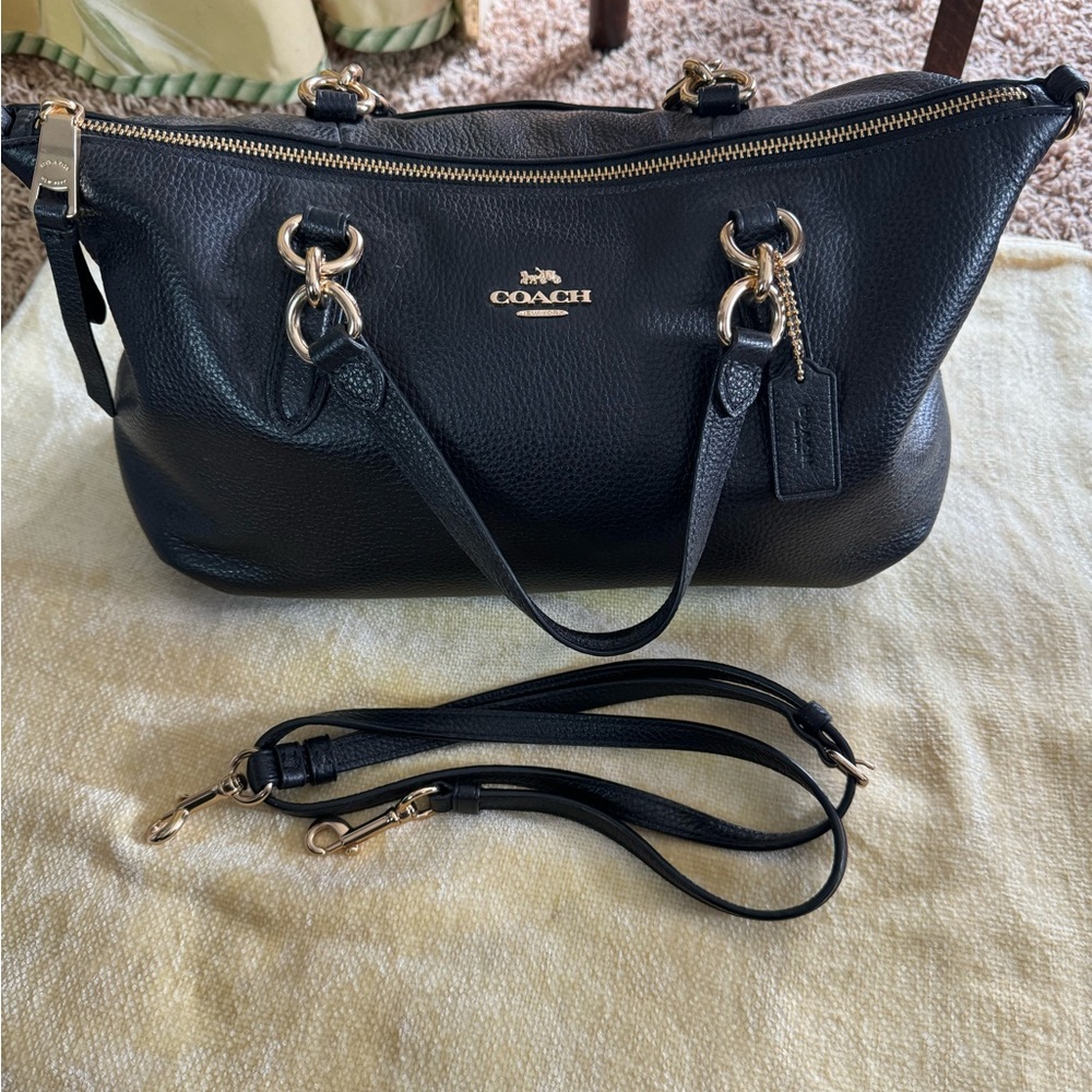 Coach Ally Satchel in Black